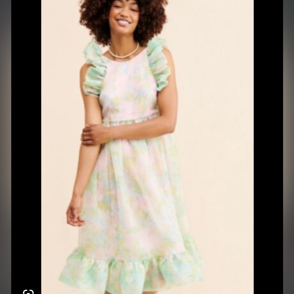 Maison Amory x Selkie Pastel Midi Dress- 3X